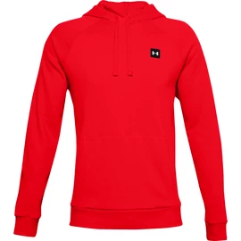 Heren hoodie Under Armour  Rival Fleece Hoodie red