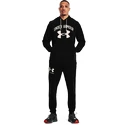 Heren hoodie Under Armour  RIVAL TERRY BIG LOGO HD-BLK