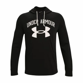 Heren hoodie Under Armour RIVAL TERRY BIG LOGO HD-BLK