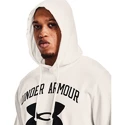 Heren hoodie Under Armour  RIVAL TERRY BIG LOGO HD white