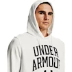 Heren hoodie Under Armour  RIVAL TERRY COLLEGIATE HD-WHT