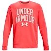 Heren hoodie Under Armour  RIVAL TERRY CREW-RED M