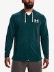 Heren hoodie Under Armour  Rival Terry LC FZ-GRN