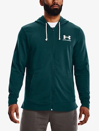 Heren hoodie Under Armour Rival Terry LC FZ-GRN