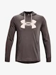 Heren hoodie Under Armour  Rival Terry Logo Hoodie-BRN