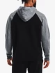 Heren hoodie Under Armour  Rival WM Colorblock HD-BLK