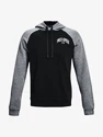 Heren hoodie Under Armour  Rival WM Colorblock HD-BLK