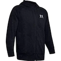 Heren hoodie Under Armour  SPECKLED FLEECE FZ HOODIE-BLK