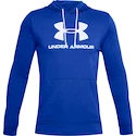 Heren hoodie Under Armour  SPORTSTYLE TERRY LOGO HOODIE blue