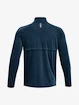 Heren hoodie Under Armour  STREAKER HALF ZIP-BLU