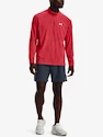 Heren hoodie Under Armour  STREAKER HALF ZIP-RED