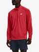 Heren hoodie Under Armour  STREAKER HALF ZIP-RED