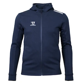 Heren hoodie Warrior Alpha X Aspire Zip Hoody Blue