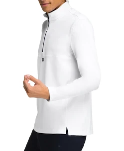 Heren hoodie Wilson  M Elevate Performance 1/2 Zip Bright White