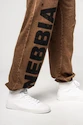 Heren joggingbroek Nebbia  Washed-off Gym Sweatpants Baggy Style GYM BRO Ligth Brown