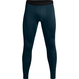 Heren legging Under Armour ColdGear Rush Leggings Blue Note