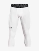 Heren legging Under Armour HeatGear 3/4 Legging-WHT