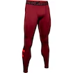 Heren legging Under Armour HeatGear Legging Novelty Red S