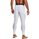 Heren legging Under Armour HeatGear Leggings White