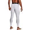 Heren legging Under Armour HeatGear Leggings White S