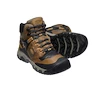 Heren outdoorschoenen Keen Ridge Flex Mid Wp Bison/Golden Brown