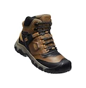 Heren outdoorschoenen Keen Ridge Flex Mid Wp Bison/Golden Brown