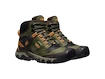 Heren outdoorschoenen Keen Ridge Flex Mid Wp Capulet Olive/Desert Sun