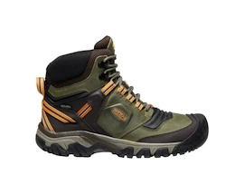 Heren outdoorschoenen Keen Ridge Flex Mid Wp Capulet Olive/Desert Sun