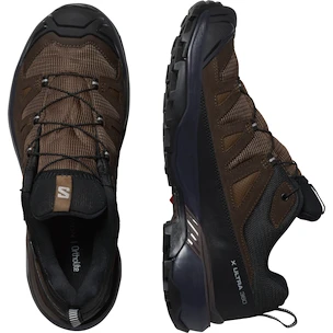 Heren outdoorschoenen Salomon X Ultra 360 Leather Gore-Tex Dark Earth/Delicioso/Sharkskin