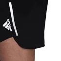 Heren short adidas  Run Fast Reflective Split Shorts Black