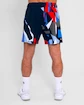 Heren short BIDI BADU  New York 2024 7Inch Shorts Dark Blue/Red