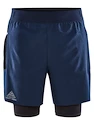 Heren short Craft  PRO Trail 2in1 Blue S