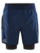 Heren short Craft  PRO Trail 2in1 Blue XL