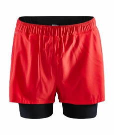 Heren short Craft Wees actief ADV Essence 2v1 Red