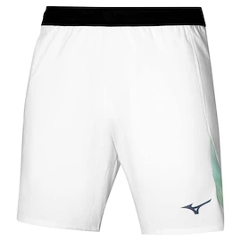 Heren short Mizuno Frontier 8 in Amplify Short M White