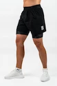 Heren short Nebbia  Compression 2in1 shorts black