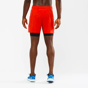 Heren short Salomon  XA Twinskin Short Goji Berry S