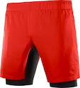 Heren short Salomon  XA Twinskin Short Goji Berry S