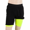 Heren short Sensor  Trail Black/Yellow