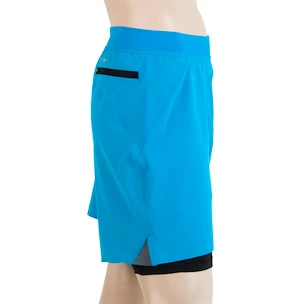 Heren short Sensor  Trail Blue/Black