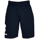 Heren short Under Armour  COTTON BIG LOGO SHORTS blue S