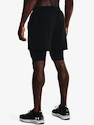 Heren short Under Armour  LAUNCH 5'' 2-IN-1 SHORT-BLK