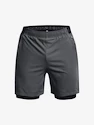 Heren short Under Armour  Vanish Woven 2in1 Sts-GRY