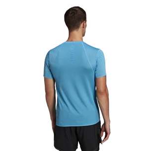 Heren T-shirt adidas  Adizero Speed Tee App Sky Rush M