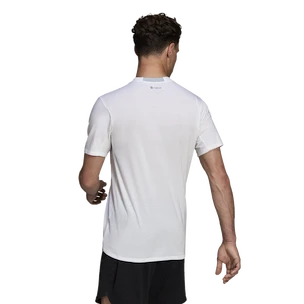 Heren T-shirt adidas  Designed For Training Tee White S