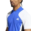 Heren T-shirt adidas  Freelift Polo Pro Lucid Blue