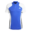 Heren T-shirt adidas  Freelift Polo Pro Lucid Blue