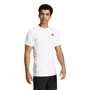 Heren T-shirt adidas  Freelift Tee Pro White