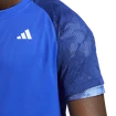 Heren T-shirt adidas  Melbourne Ergo Tennis HEAT.RDY Raglan T-Shirt Blue