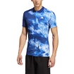 Heren T-shirt adidas  Melbourne Tennis HEAT.RDY FreeLift Polo Shirt Blue